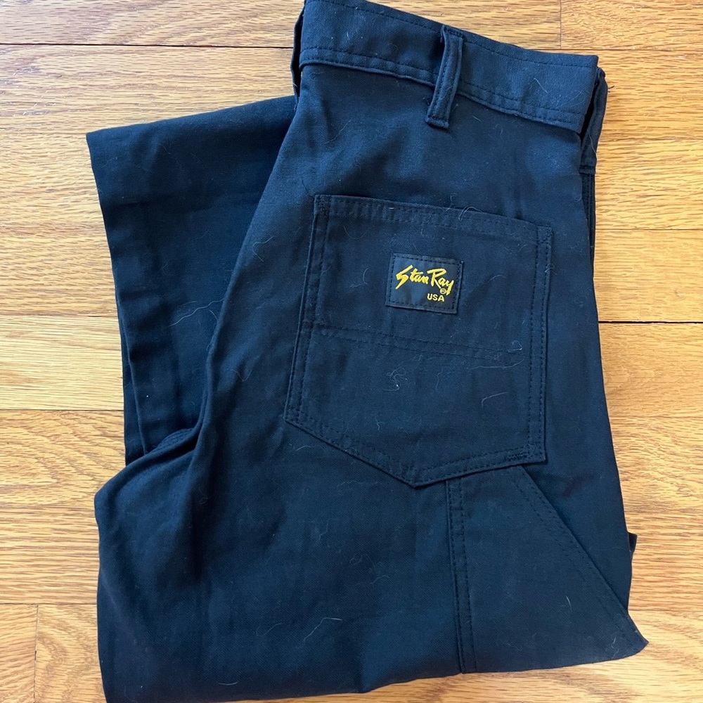 Stan Ray Black Utility Pants